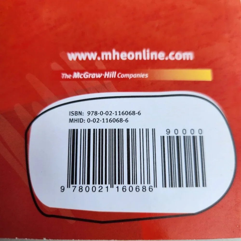 NEW My Math Grade 1 Book 1st Grade Volume 2 McGraw-Hill Elementary Math Connects